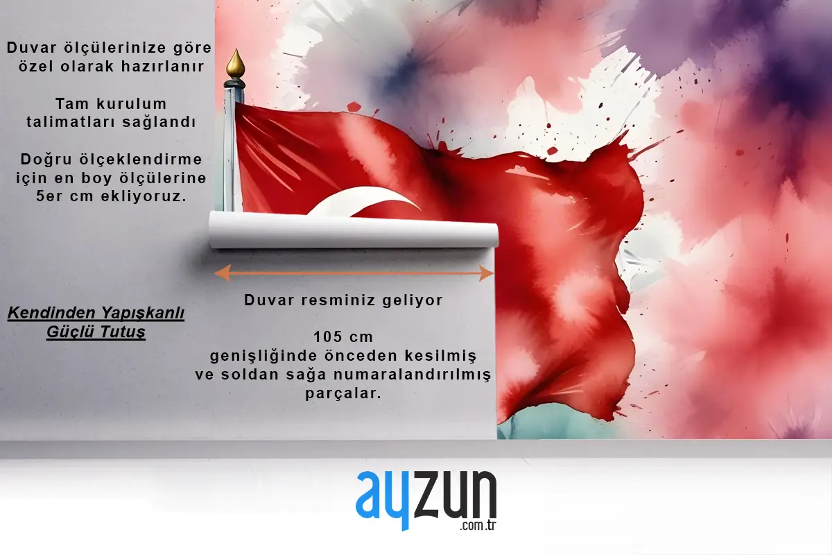 Türk Bayrağı Duvar Kağıdı 18