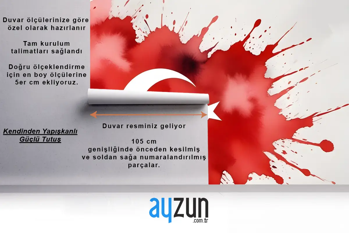 Türk Bayrağı Duvar Kağıdı 19