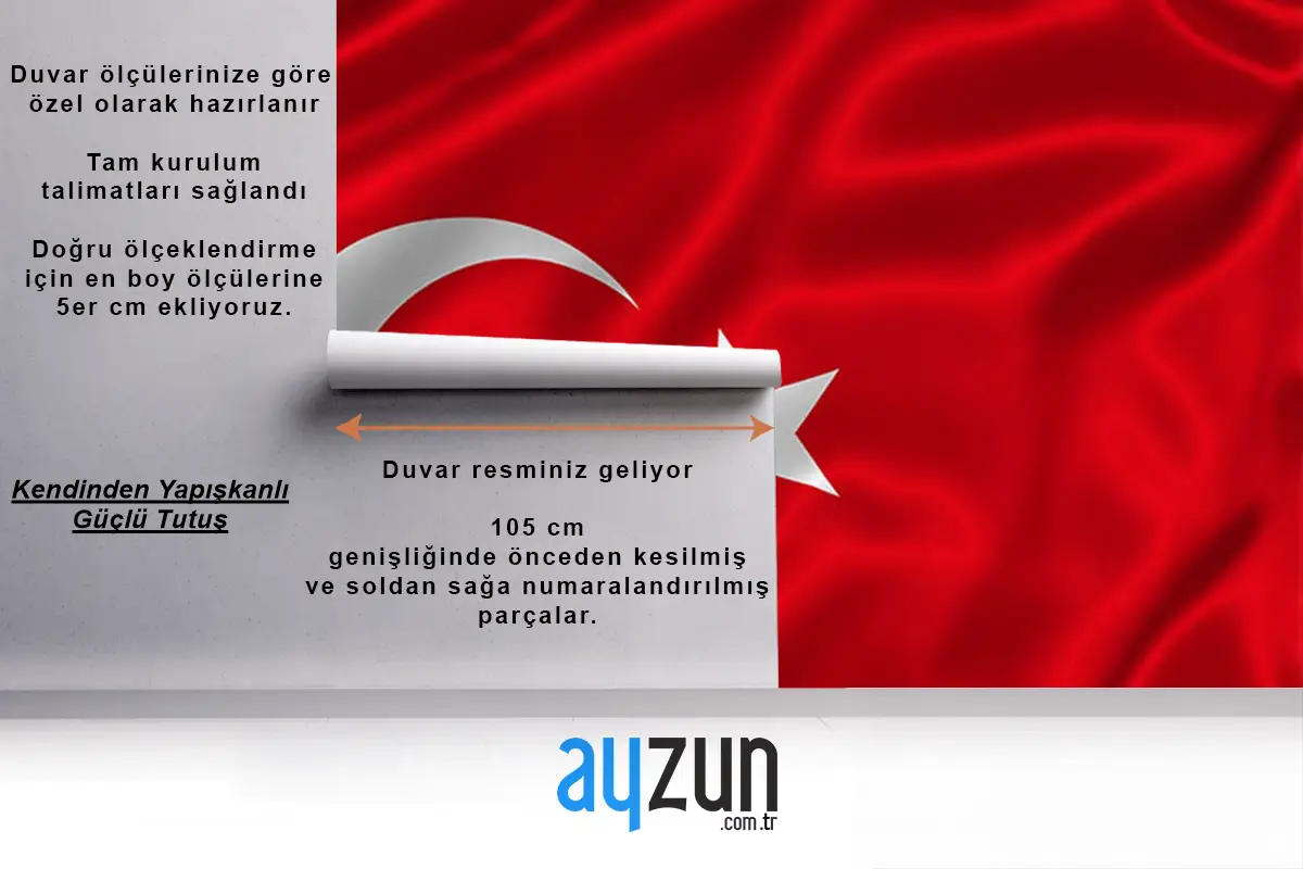 Türk Bayrağı Duvar Kağıdı 2