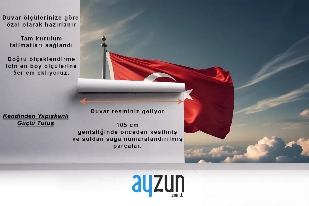 Türk Bayrağı Duvar Kağıdı 22