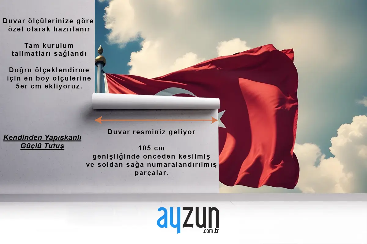 Türk Bayrağı Duvar Kağıdı 23