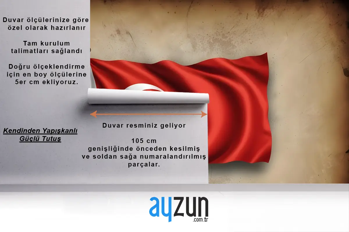 Türk Bayrağı Duvar Kağıdı 4