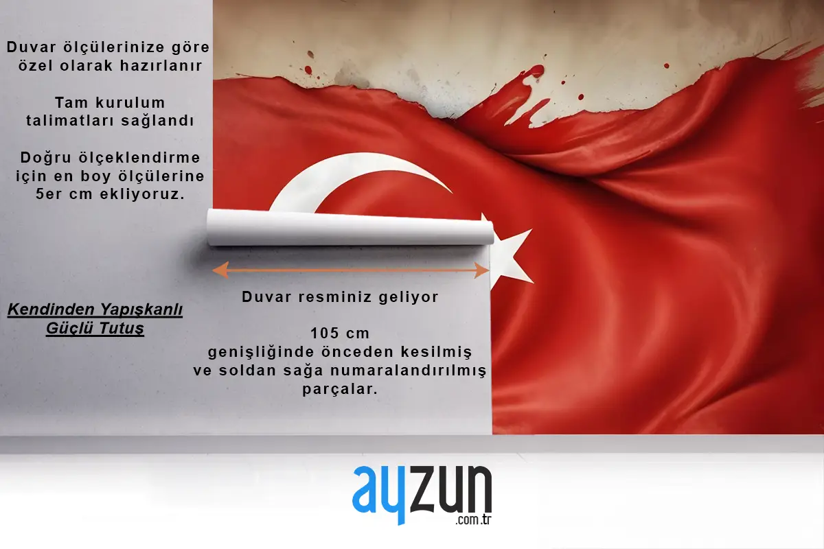 Türk Bayrağı Duvar Kağıdı 6