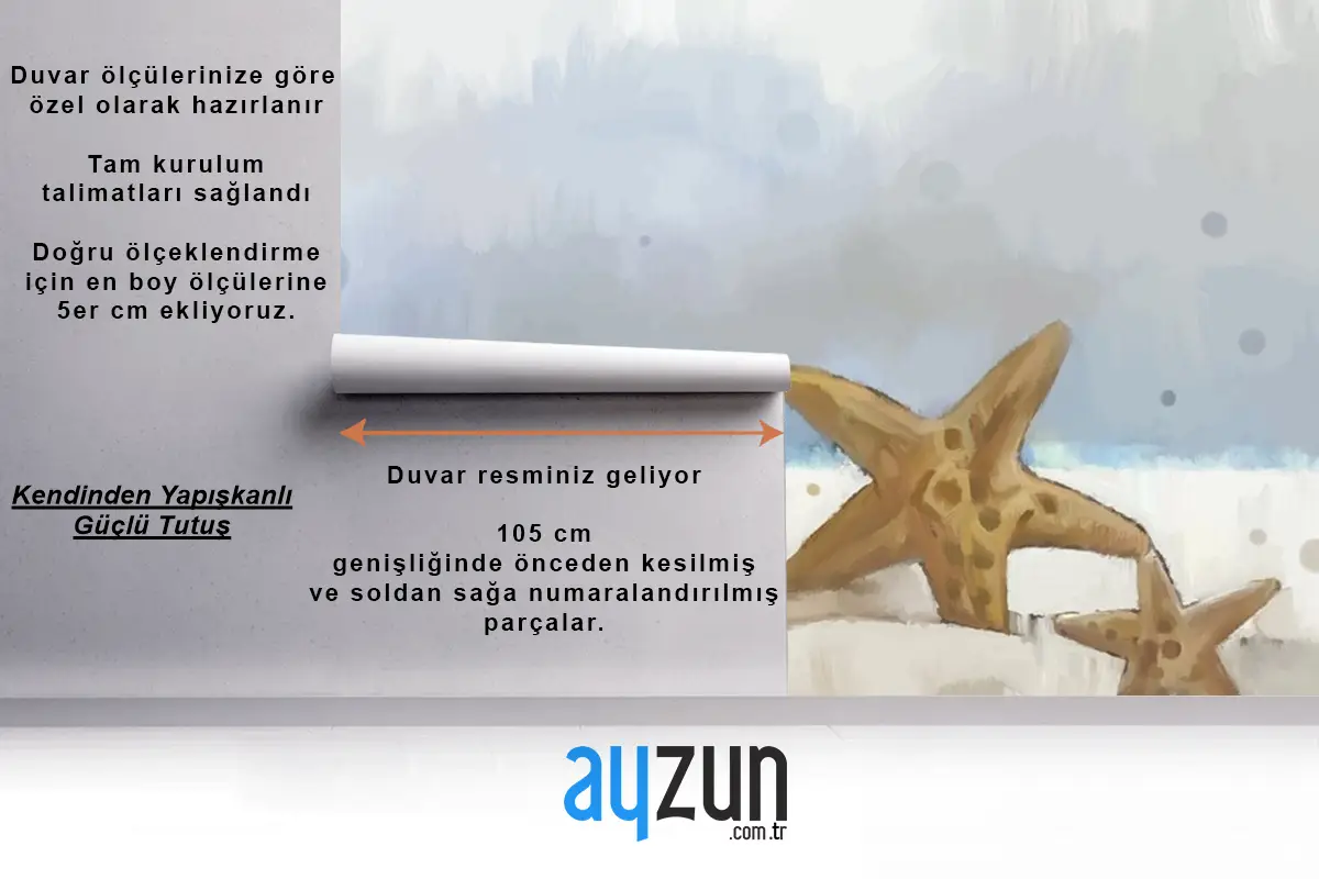 Tatil Suluboya Arka Plan Çocuk Odası Duvar Kağıdı 