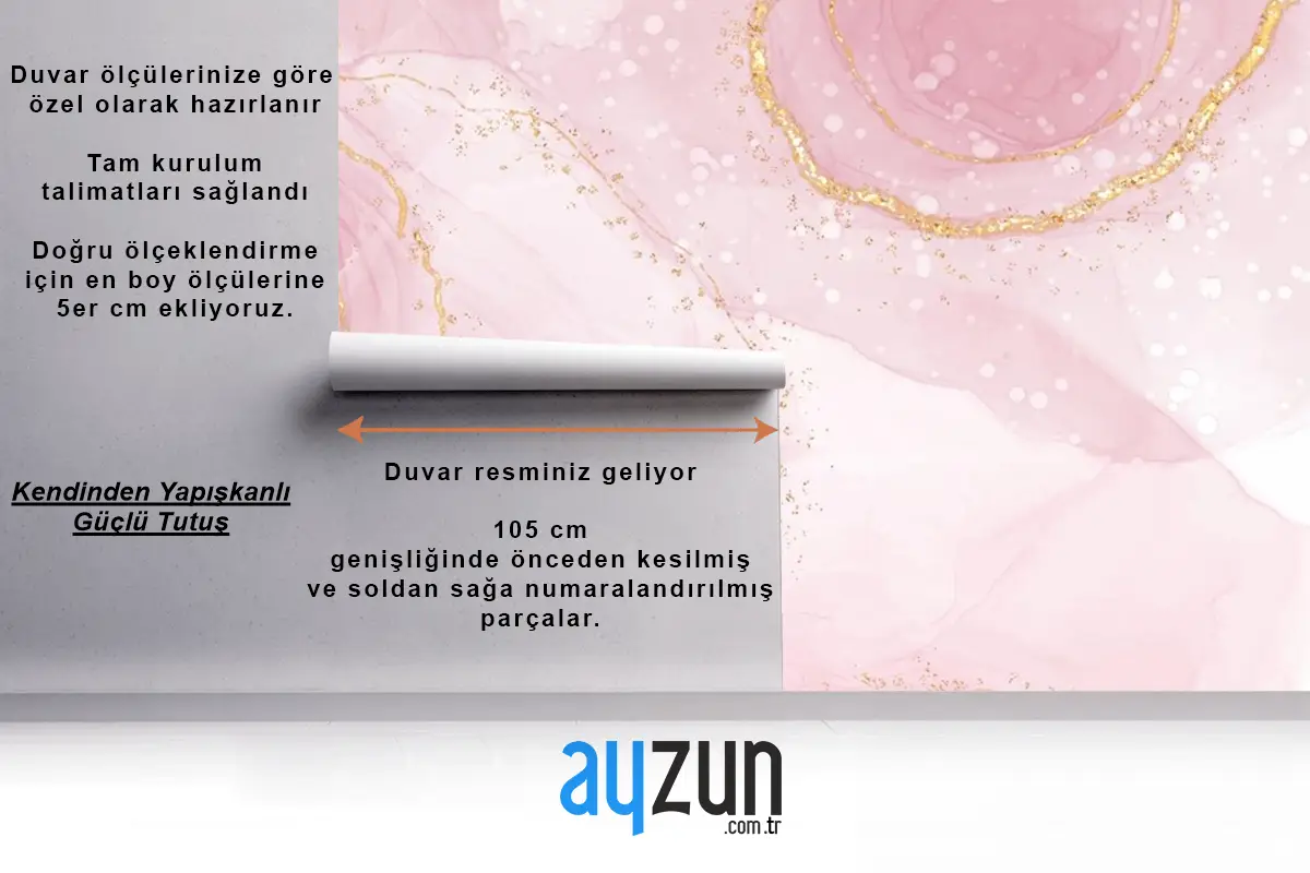 Suluboya Alkol Mürekkep Arka Plan Çocuk Odası Duvar Kağıdı