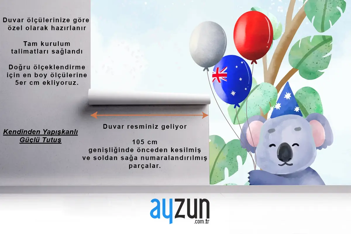 Avustralya Ulusal Günü Çocuk Odası Duvar Kağıdı  Için Suluboya Arka Plan