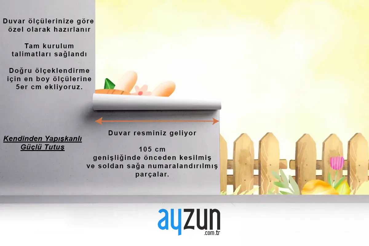 Paskalya Kutlaması Çocuk Odası Duvar Kağıdı  Için Suluboya Arka Plan