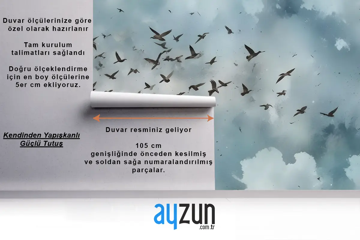 Suluboya Splash Art Duvar Kağıdı 