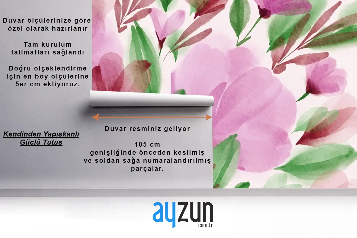 Suluboya Bahar Duvar Kağıdı 