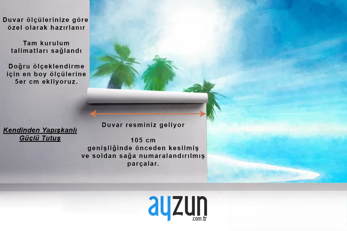 Suluboya Yaz Arka Plan Duvar Kağıdı 