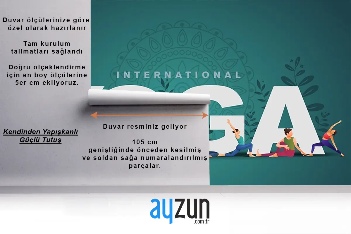 Yoga Duvar Kağıdı Spor Fitness Salonu