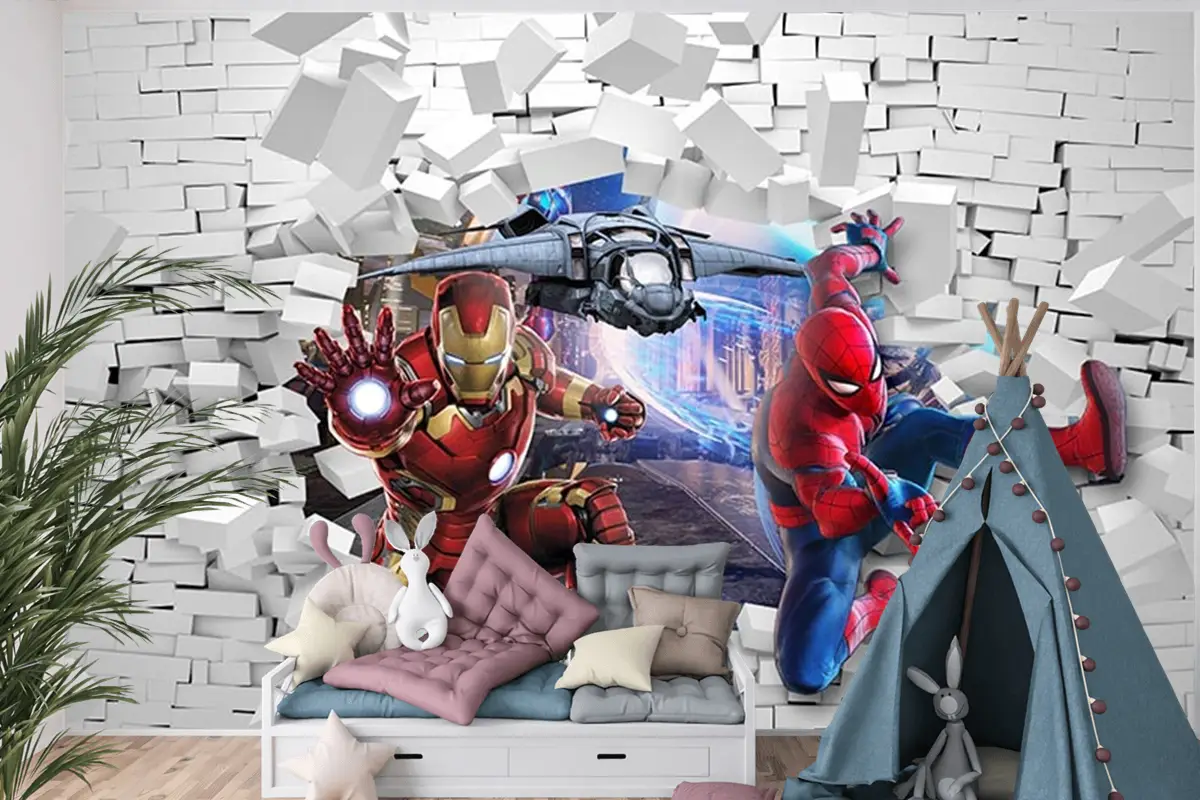 Avengers Duvar Kağıdı 3D