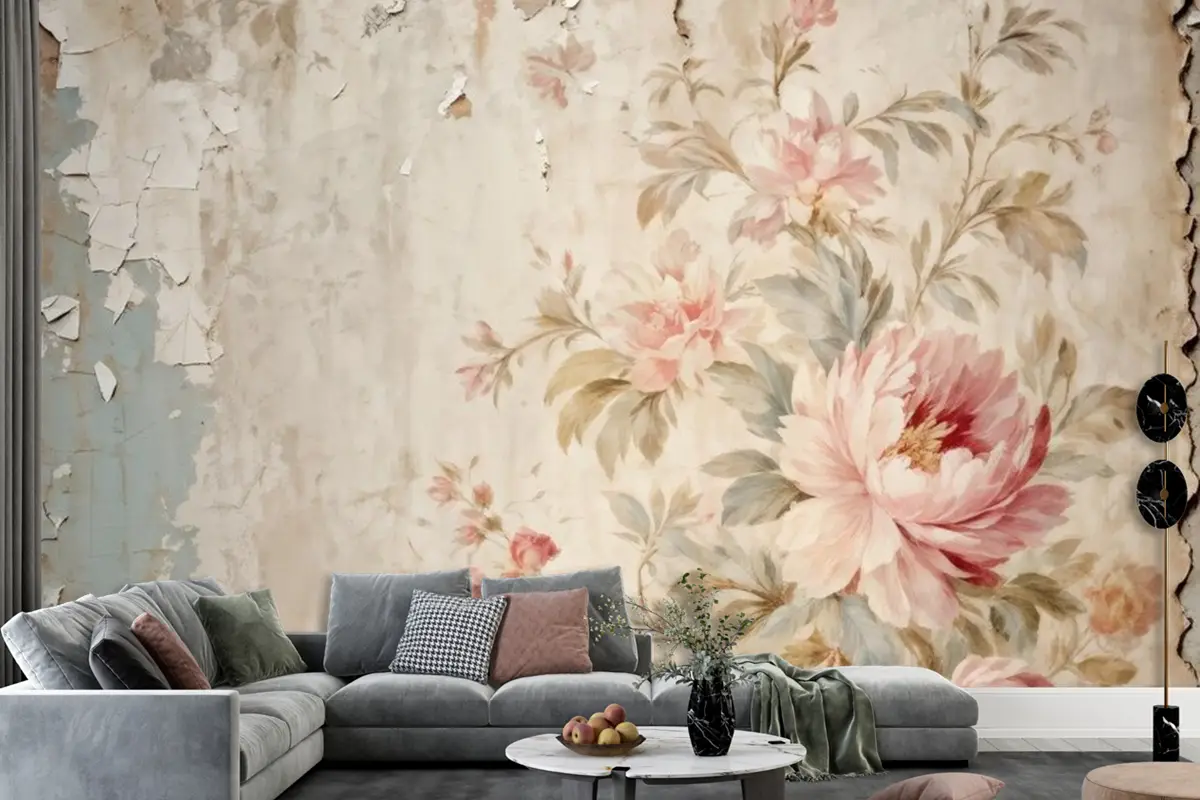 Eski Duvar Arka Planı Vintage Duvar Kağıdı