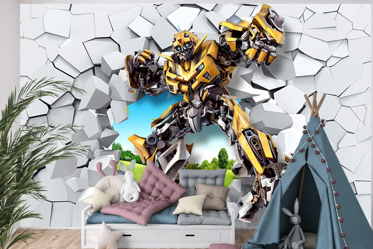 Transformers Duvar Kağıdı 3D