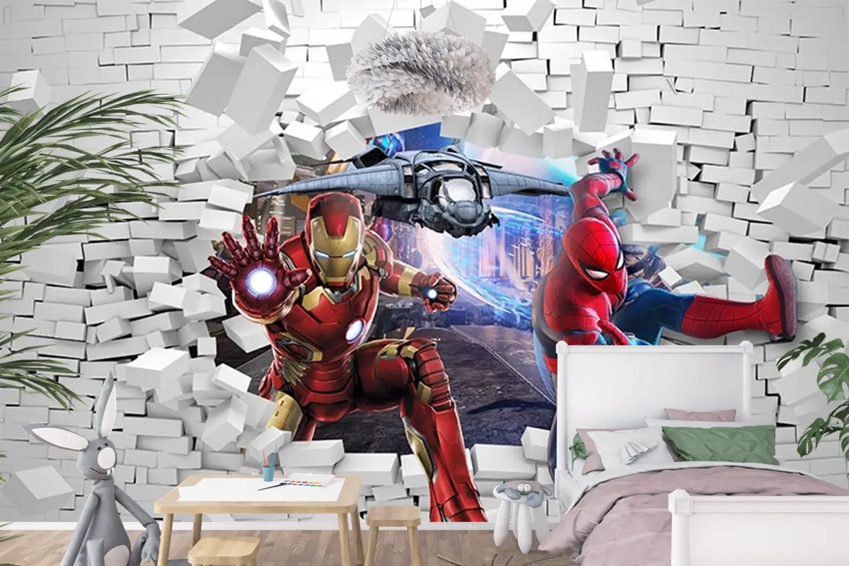 Avengers Duvar Kağıdı 3D