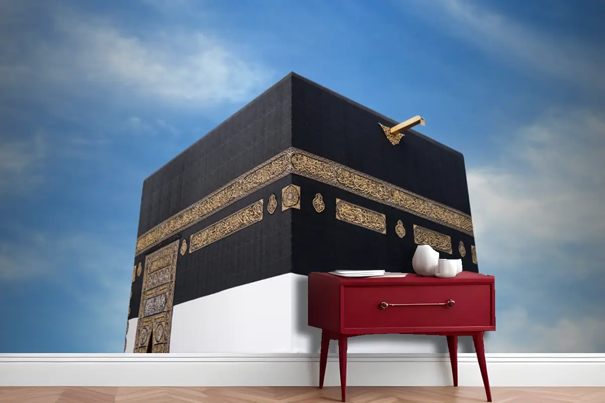 Gökyüzü Arka Plan Mekke Kabe Duvar Kağıdı