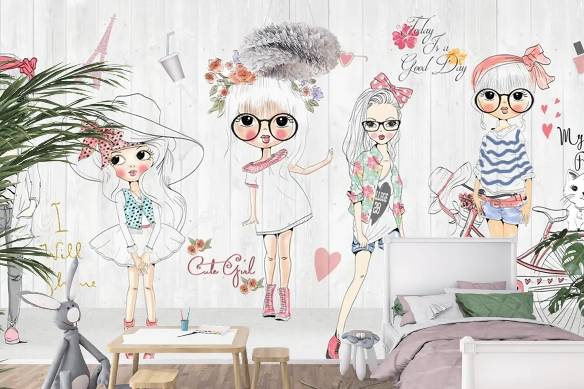 Moda Kızlar Duvar Kağıdı