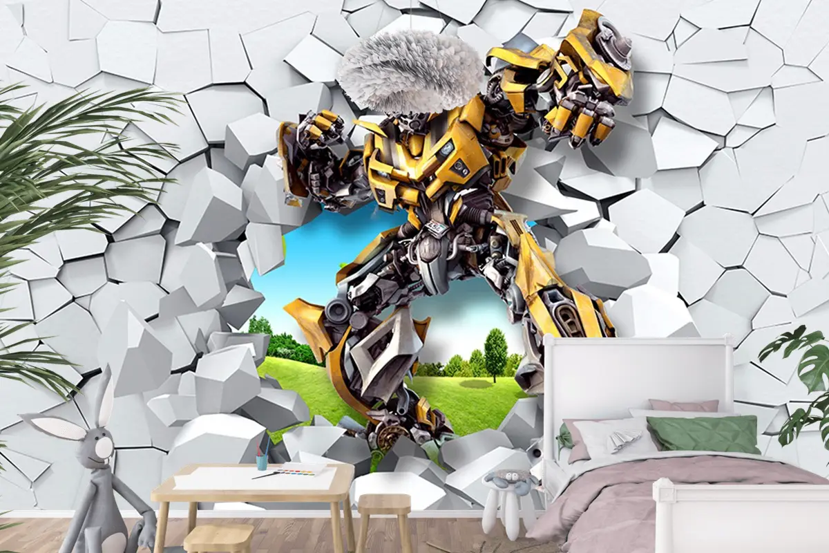 Transformers Duvar Kağıdı 3D