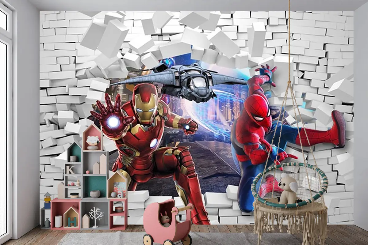 Avengers Duvar Kağıdı 3D