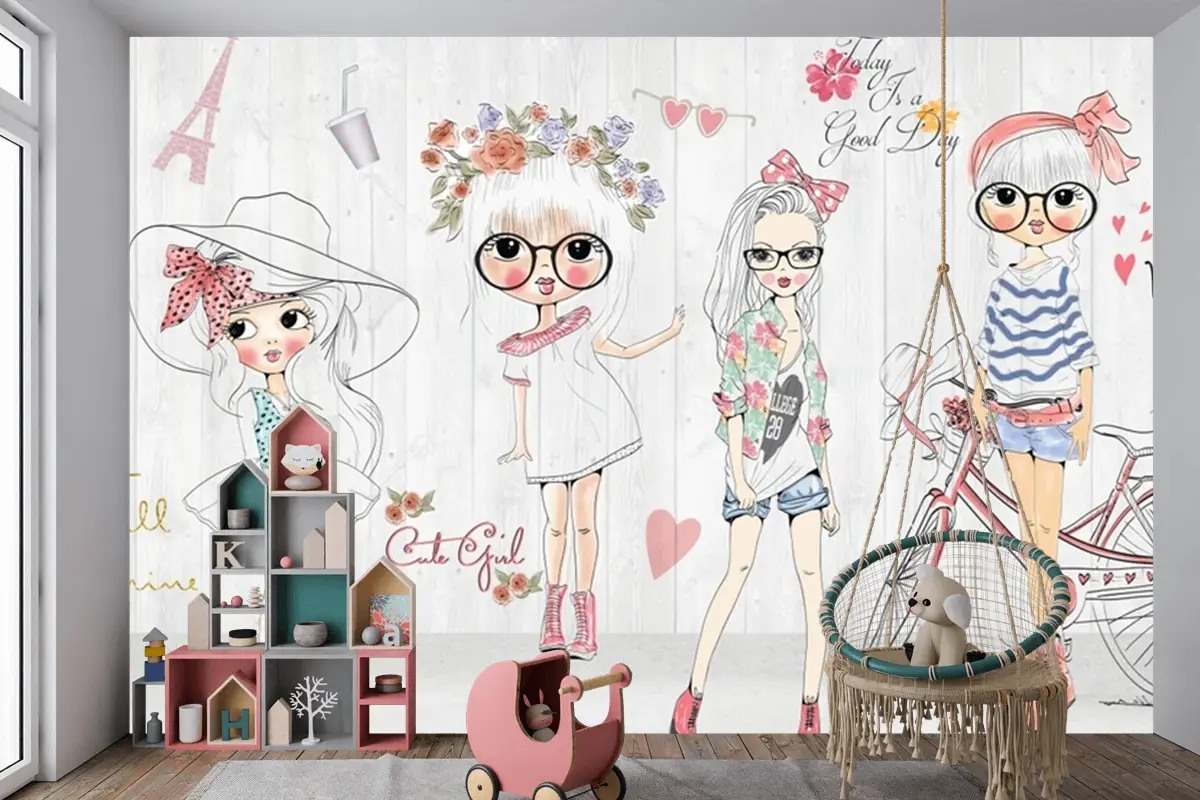 Moda Kızlar Duvar Kağıdı