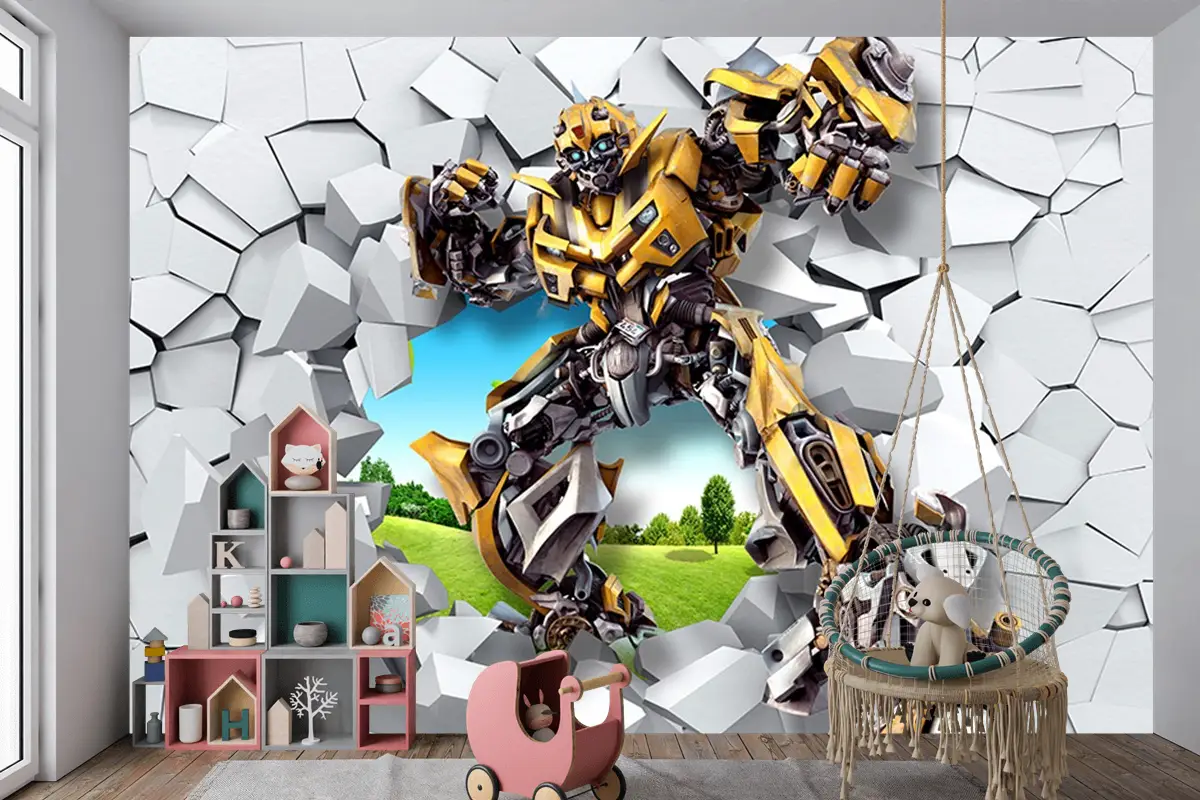 Transformers Duvar Kağıdı 3D