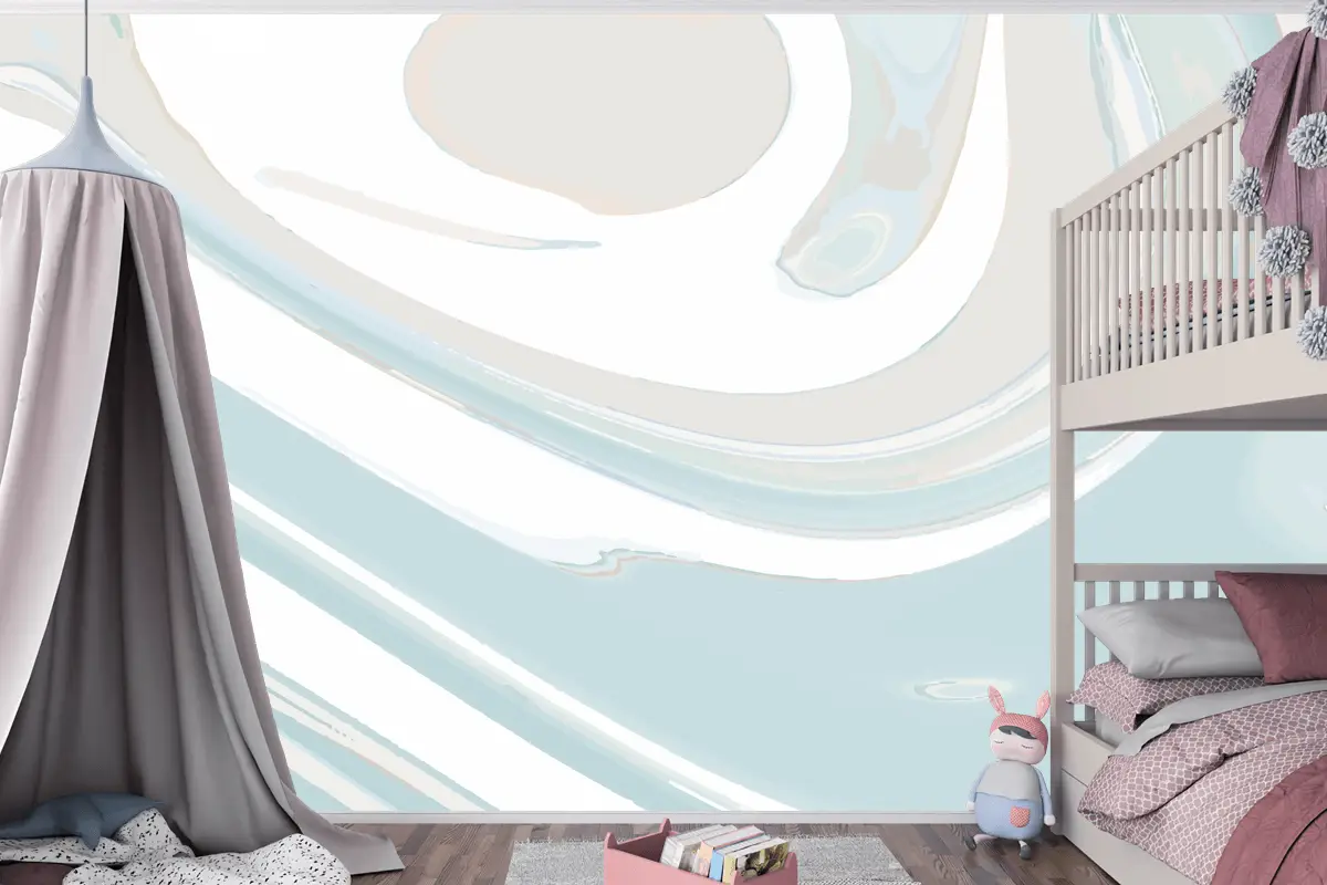 Akrilik Boya Arka Plan Dökün Vektör Çocuk Odası Duvar Kağıdı