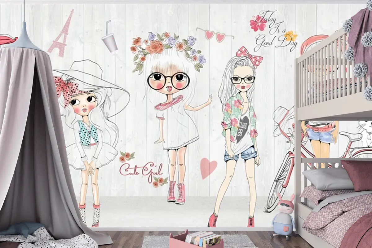 Moda Kızlar Duvar Kağıdı