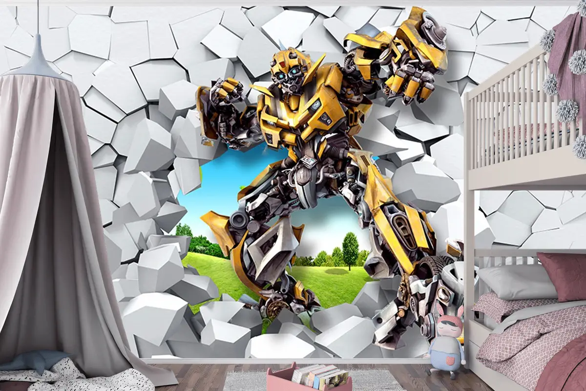 Transformers Duvar Kağıdı 3D