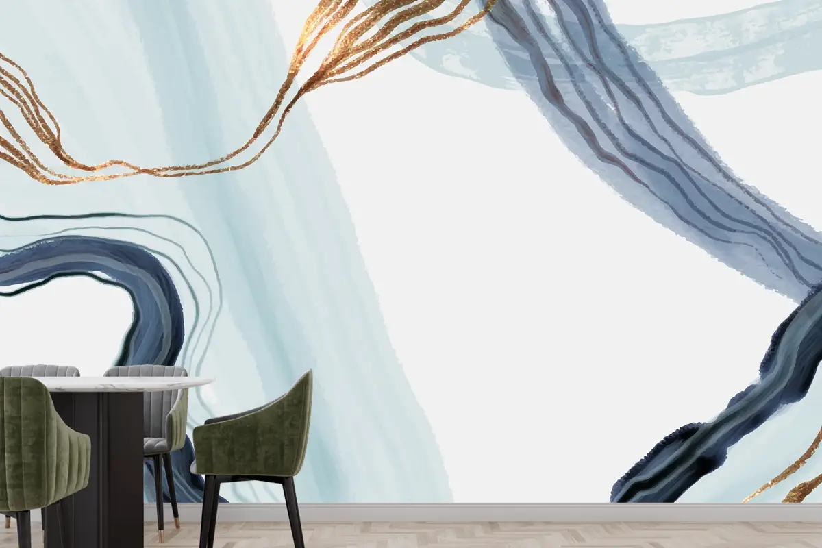 Suluboya Alkol Mürekkep Arka Plan Mutfak Duvar Kağıdı