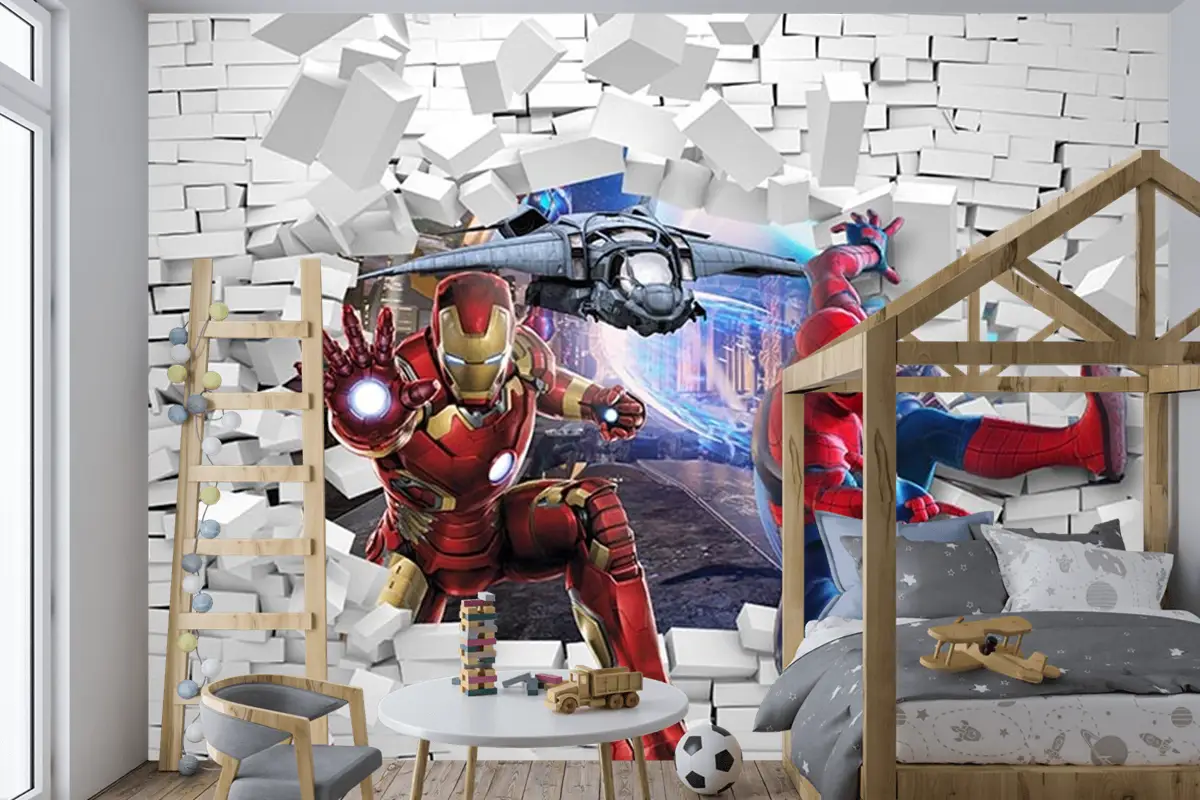 Avengers Duvar Kağıdı 3D