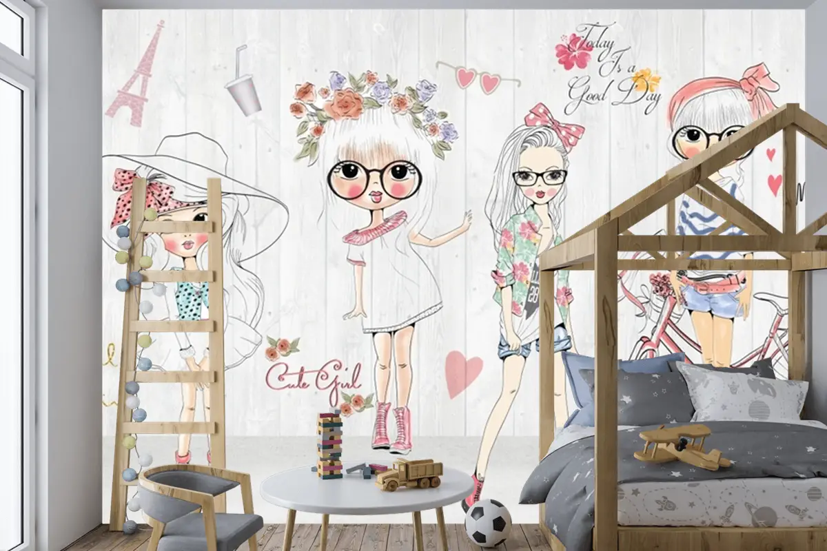 Moda Kızlar Duvar Kağıdı