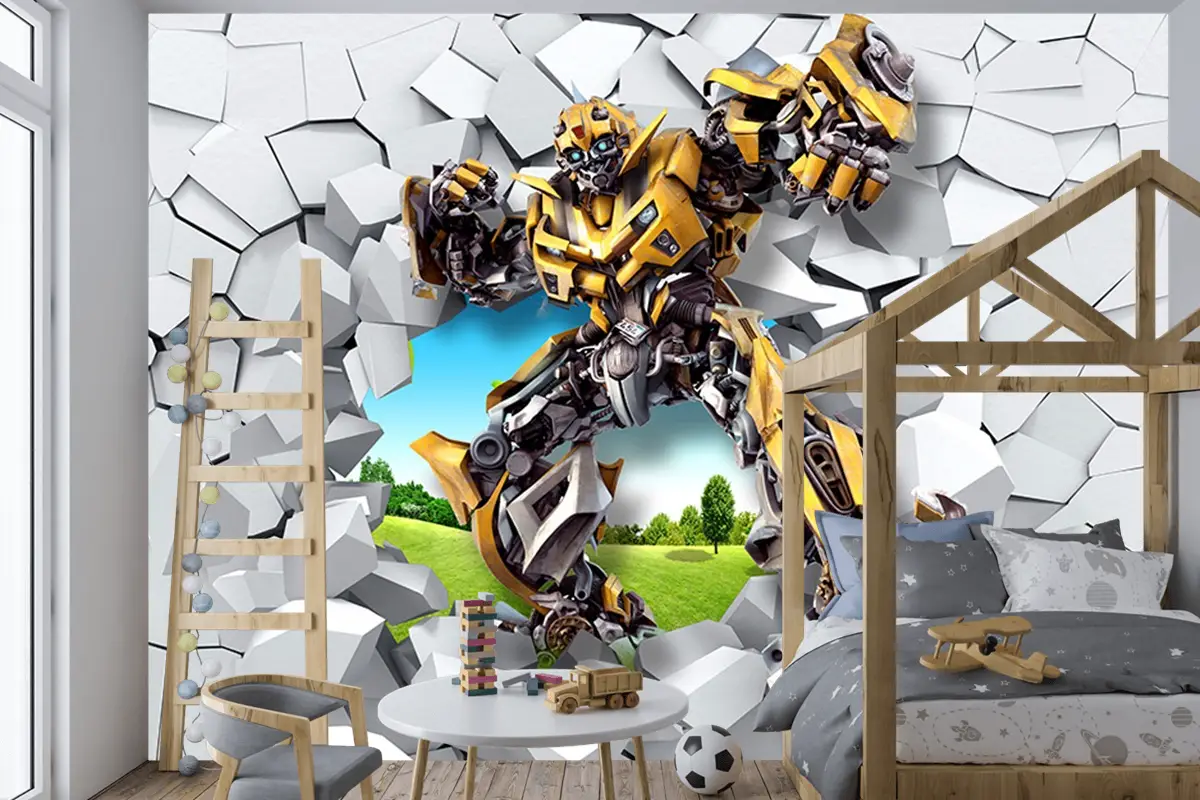 Transformers Duvar Kağıdı 3D