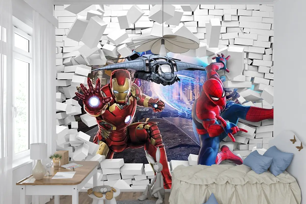 Avengers Duvar Kağıdı 3D