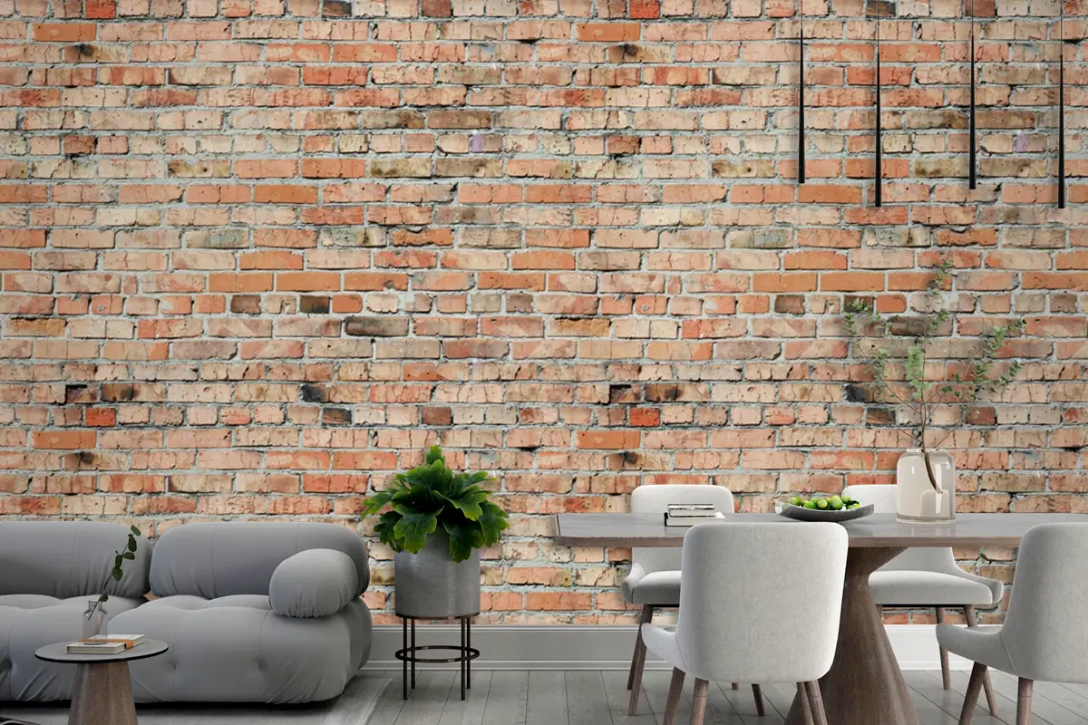 Kusursuz Doku Tuğla Duvar Kağıdı