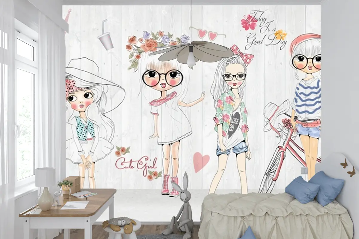Moda Kızlar Duvar Kağıdı
