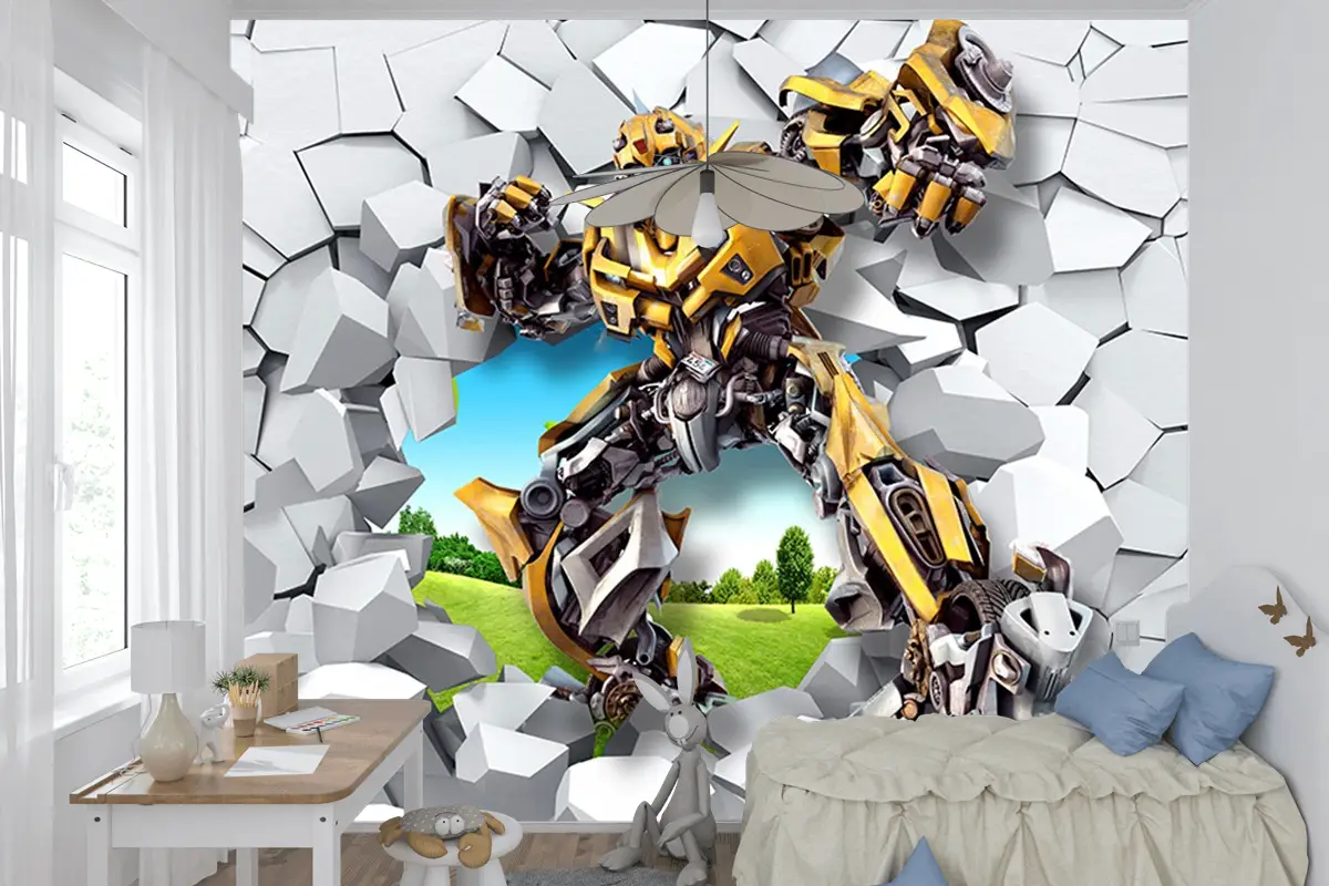 Transformers Duvar Kağıdı 3D