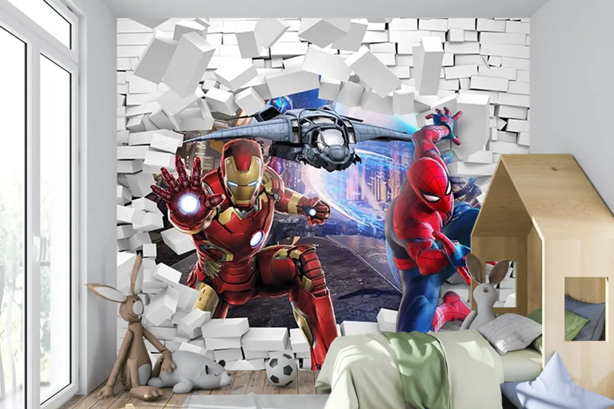 Avengers Duvar Kağıdı 3D