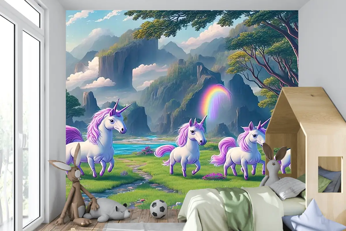 Küçük Sevimli Boynuzlu Atlar  Pony