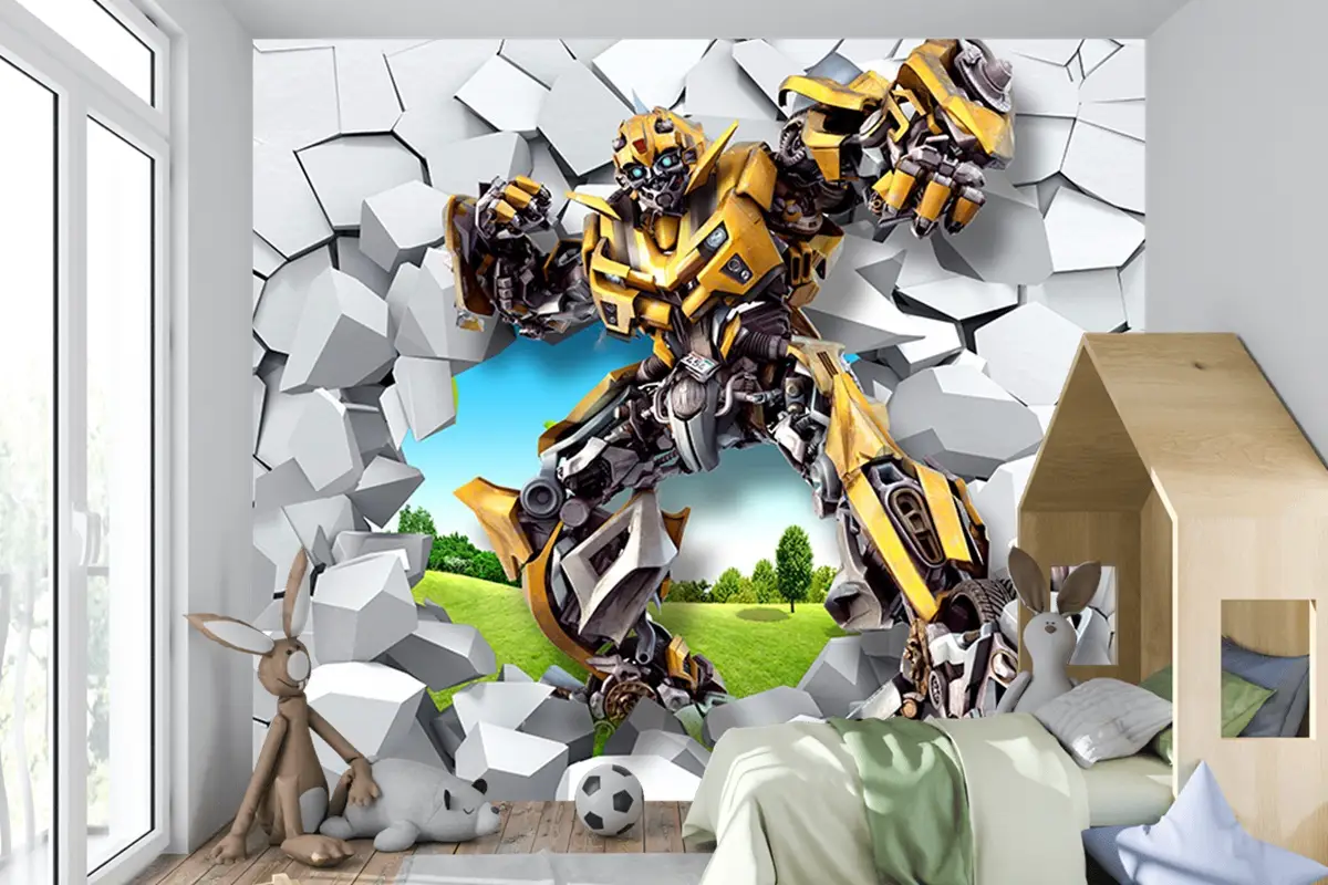 Transformers Duvar Kağıdı 3D
