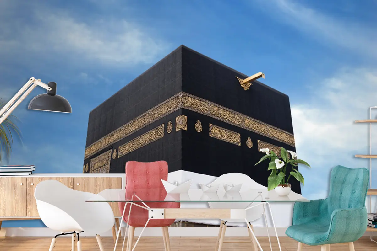Gökyüzü Arka Plan Mekke Kabe Duvar Kağıdı