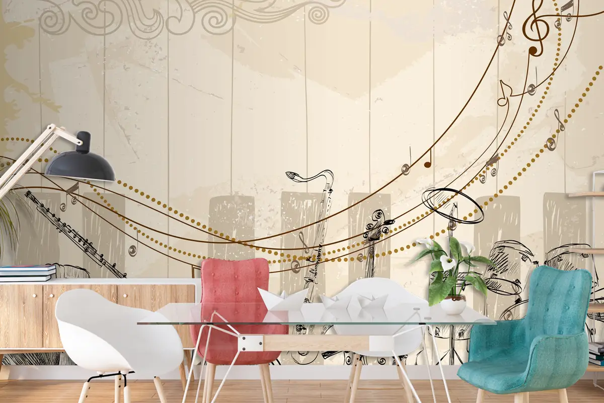 Müzikal Enstrüman Duvar Kağıdı