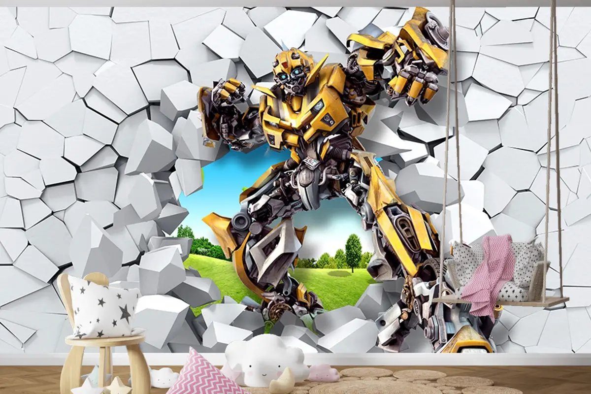 Transformers Duvar Kağıdı 3D