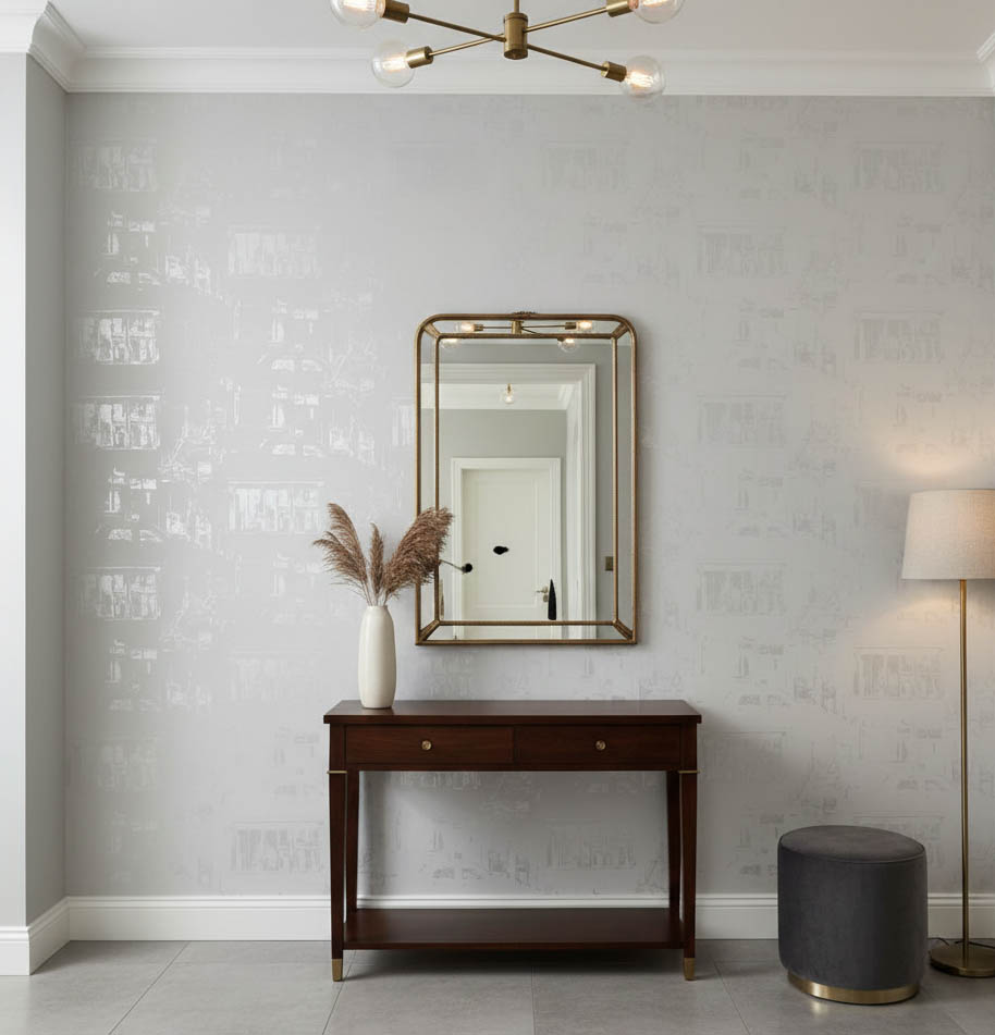 Eskitme Anıt Tasarım Duvar Kağıdı 112037