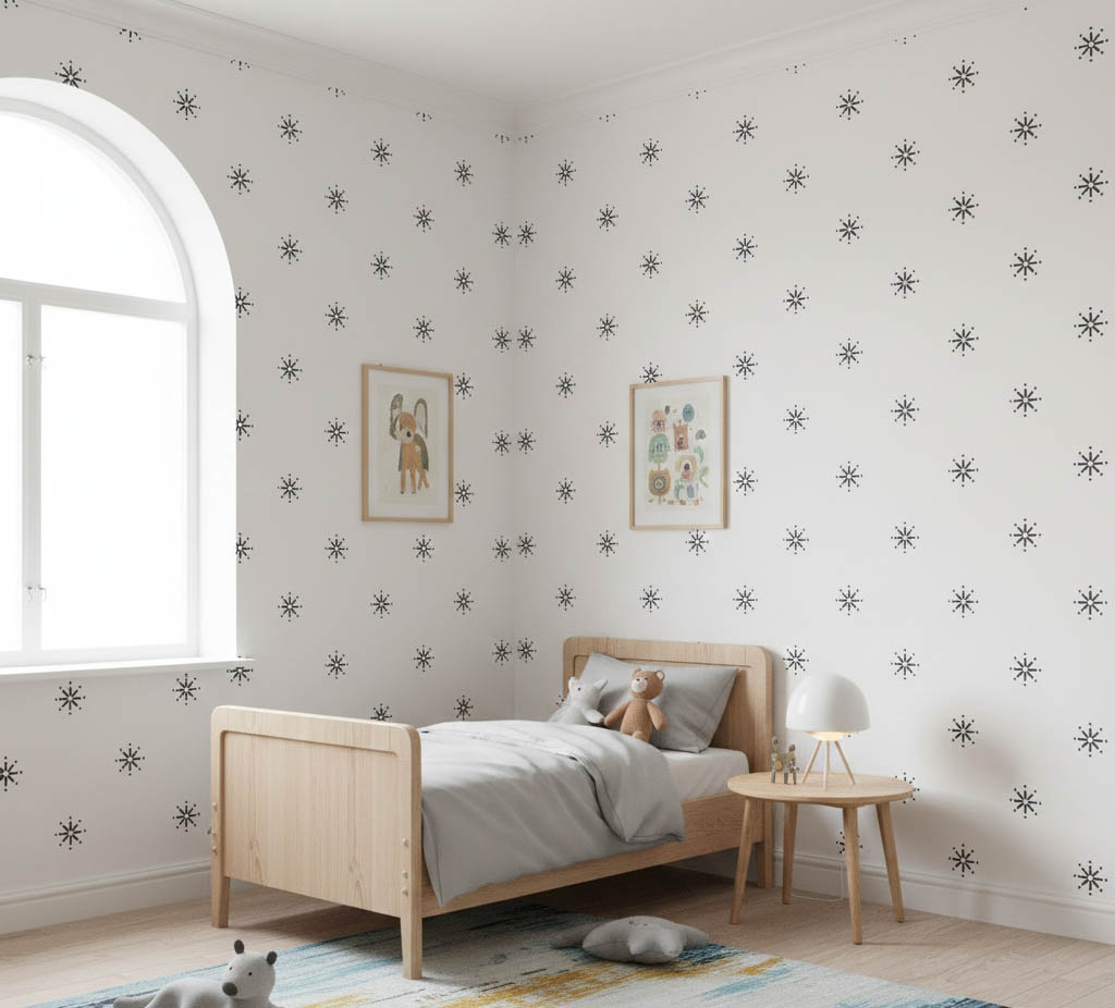 Geometrik Desen Duvar Kağıdı 2861