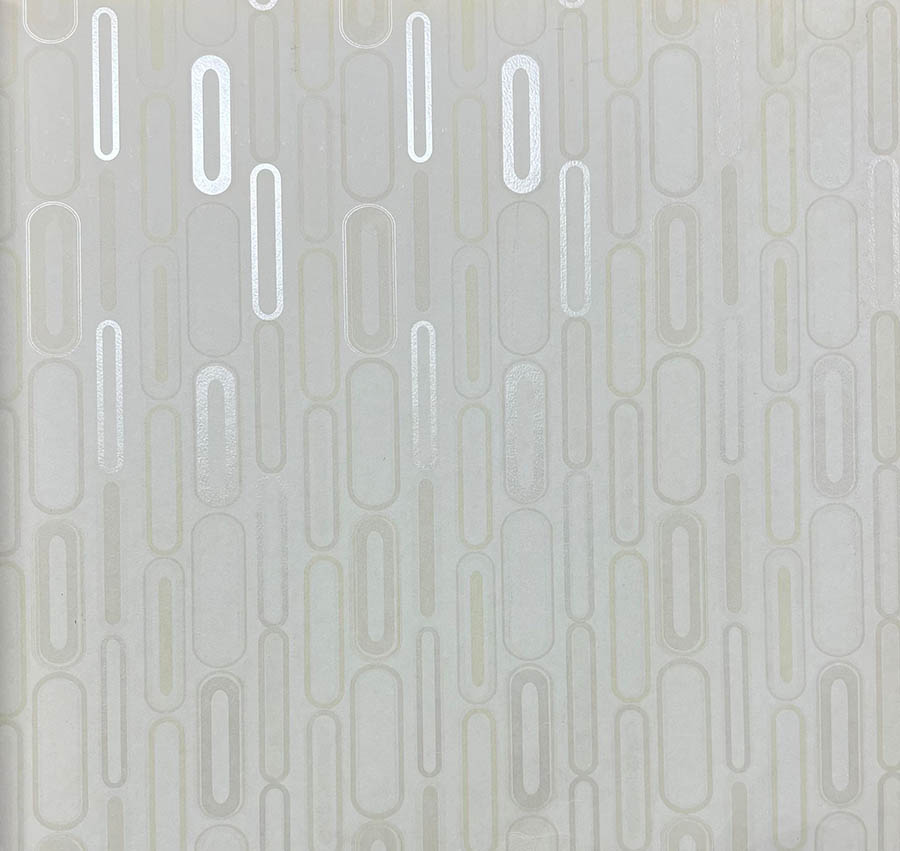 Geometrik Desen Kırık Beyaz  Duvar Kağıdı 111018