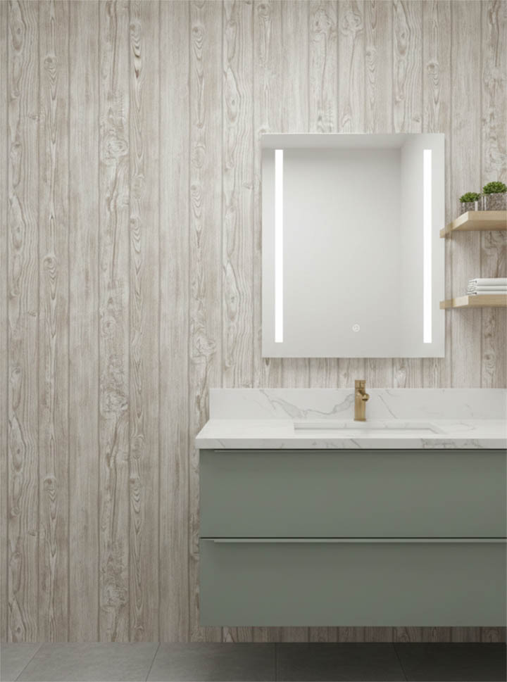 Kahve Açık Ton Ahşap Desen 16 M2 Duvar Kağıdı 39098-1