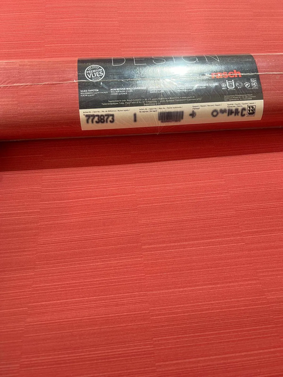 Kırmızı Dokulu Ucuz Duvar Kağıdı 773873