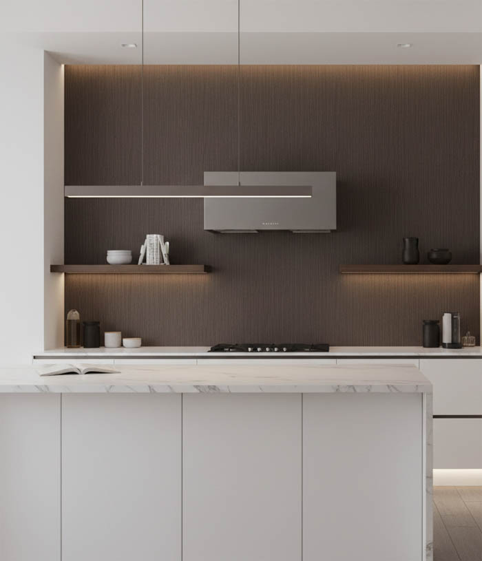 Koyu Dikey Desen Ucuz Duvar Kağıdı 55086