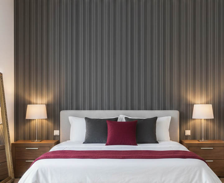 Koyu Kahverengi Siyah Organi̇k Duvar Kağıdı 111017