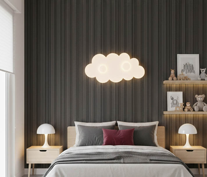 Koyu Kahverengi Siyah Organi̇k Duvar Kağıdı 111017